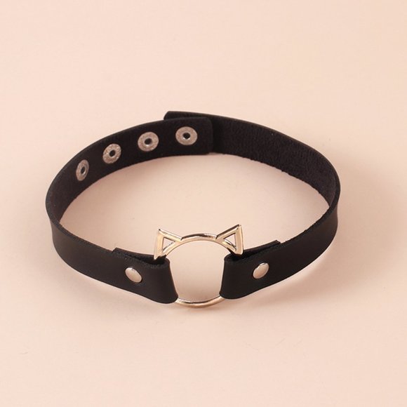 Black Cat Choker - Picture 3 of 3